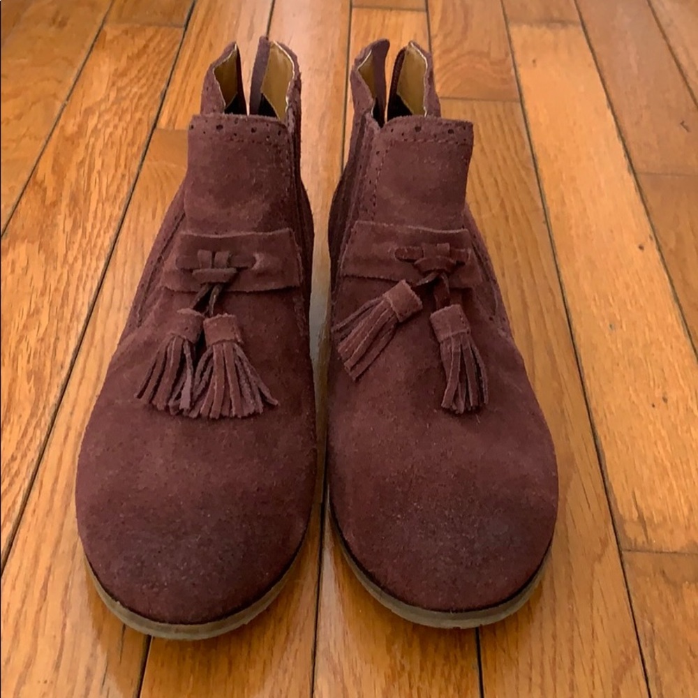 Tassel short boots